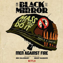 the album cover for Salisbury, Ben / Barrow, Geoff - Black Mirror: Men Against Fire / O.S.T.