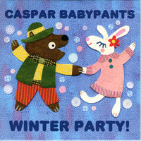 the album cover for Caspar Babypants - Winter Party!