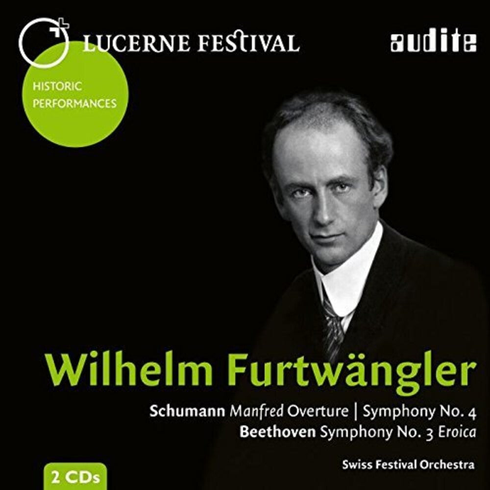 the album cover for Schweizerisches Festspielorchester - Manfred Overture Eroica