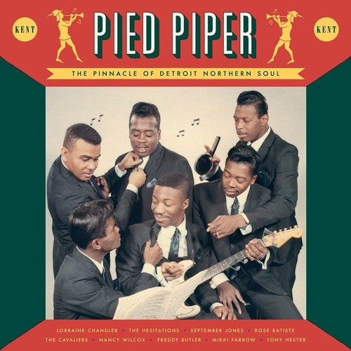 the album cover for Pied Piper The Pinnacle Of Detroit Northern Soul - Pied Piper: The Pinnacle Of Detroit Northern Soul
