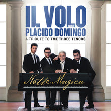 the album cover for Il Volo - Notte Magica - A Tribute to the Three Tenors