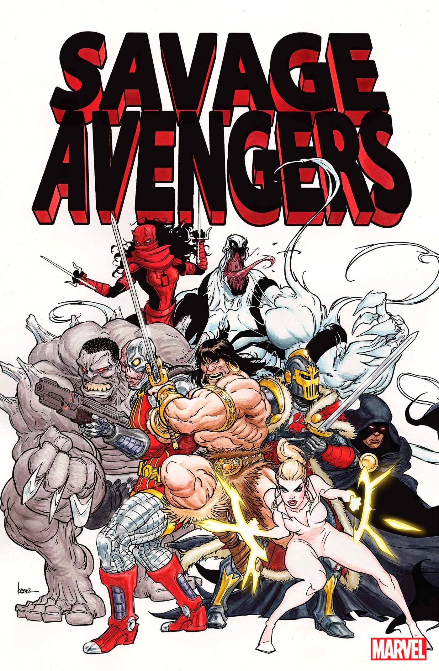 Savage Avengers #1 1:50 Kaare Andrews Variant (05/04/2022) Marvel