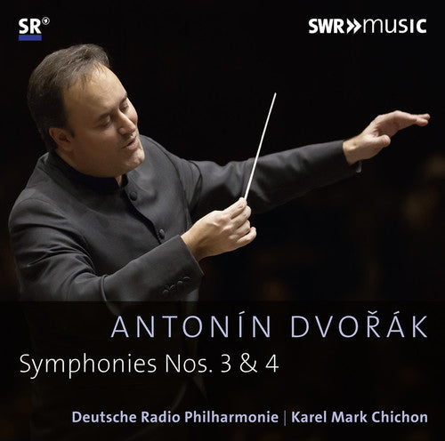 the album cover for Dvorak / Deutsche Radio Philharmonie Saarbrucken - Antonin Dvorak: Symphonies Nos. 3 & 4