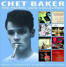 the album cover for Chet Baker - Pacific Jazz Collection