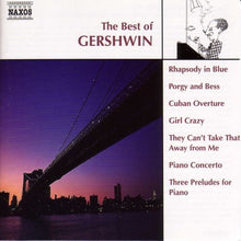 the album cover for Various Artists - Best of Gershwin
