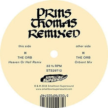 the album cover for Prins Thomas - The Orb Remixes