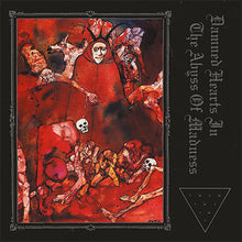 the album cover for Primogenorum - Damned Hearts In The Abyss Of Madness