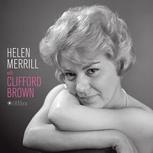 the album cover for Helen Merrill - Helen Merrill With Clifford Brown (Cover Photo By Jean-Pierre Leloir)