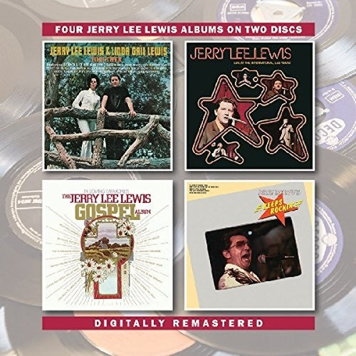 the album cover for Jerry Lee Lewis - Together / Live At The International Las Vegas