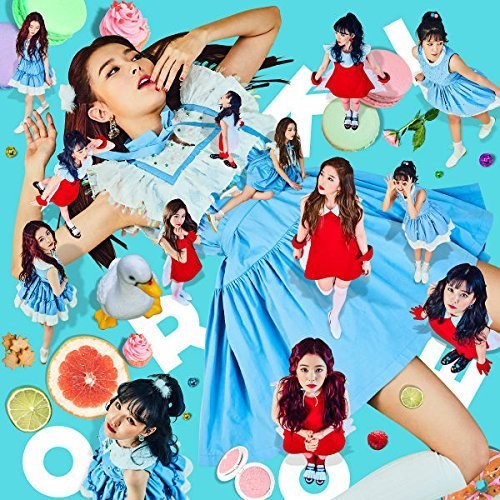 the album cover for Red Velvet - Rookie (Asia)