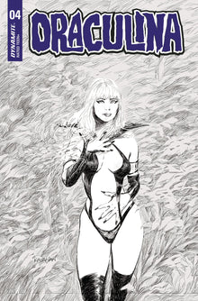 Draculina #4 F 1:10 Kayanan B&W Variant GGA (06/29/2022) Dynamite