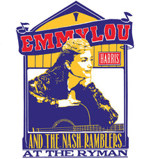 the album cover for Emmylou Harris - Emmylou Harris And The Nash Ramblers At The Ryman