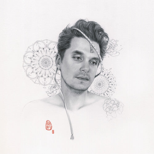 the album cover for John Mayer - The Search For Everything