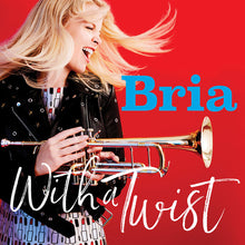 the album cover for Bria Skonberg - With A Twist