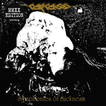 the album cover for Carcass - Symphonies Of Sickness [Digipak] (Uk)