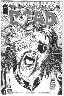 Walking Dead 48 Image 2018 15th Anniversary Chris Burnham B&W Variant Blind Bag