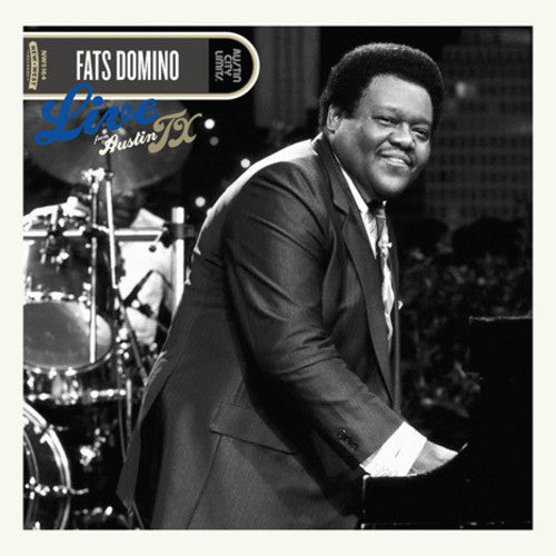 the album cover for Fats Domino - Live From Austin, TX [LP]