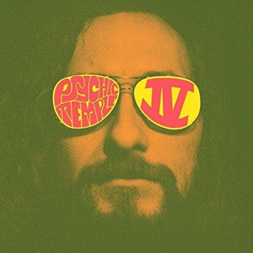 the album cover for Psychic Temple - Iv (Hot Pink Vinyl) [Colored Vinyl] [Limited Edition] (Pnk) (Can)