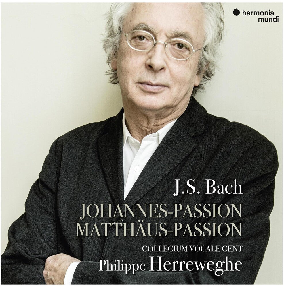 the album cover for PHILIPPE HERREWEGHE - Bach: The St. John & St. Matthew Passions