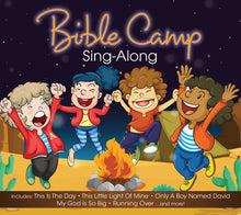 the album cover for Various Artists - Bible Camp Sing Along