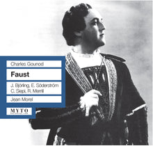 the album cover for Jean Morel - Faust