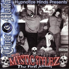 the album cover for Three 6 Mafia - Mystic Stylez: The First Album