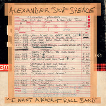 the album cover for Alexander Spence - I Want A Rock & Roll Band / I Got A Lot To Say/Mary Jane [Vinyl Single]