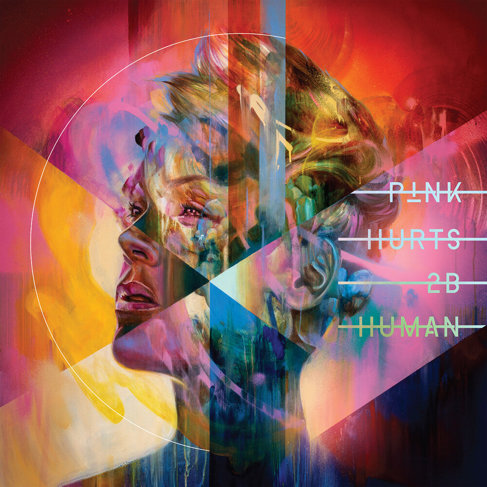 the album cover for P!NK - Hurts 2b Human [Clean]