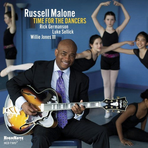the album cover for Russell Malone - Time for the Dancers