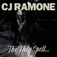 the album cover for CJ Ramone - Holy Spell