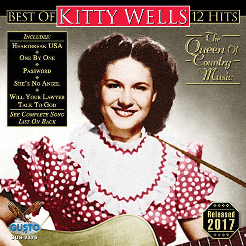 Kitty Wells - Best Of - 12 Hits Music CD