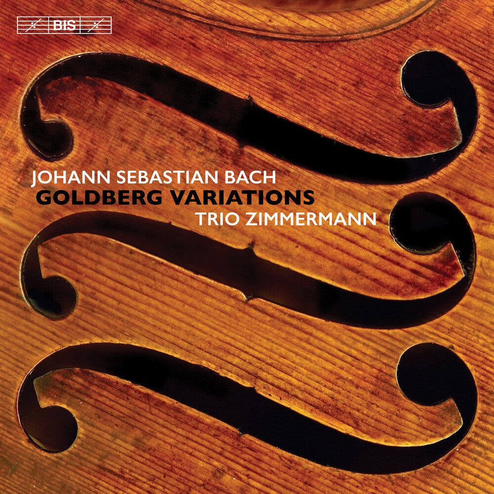 the album cover for J Bach S / Trio Zimmermann - Goldberg Variations