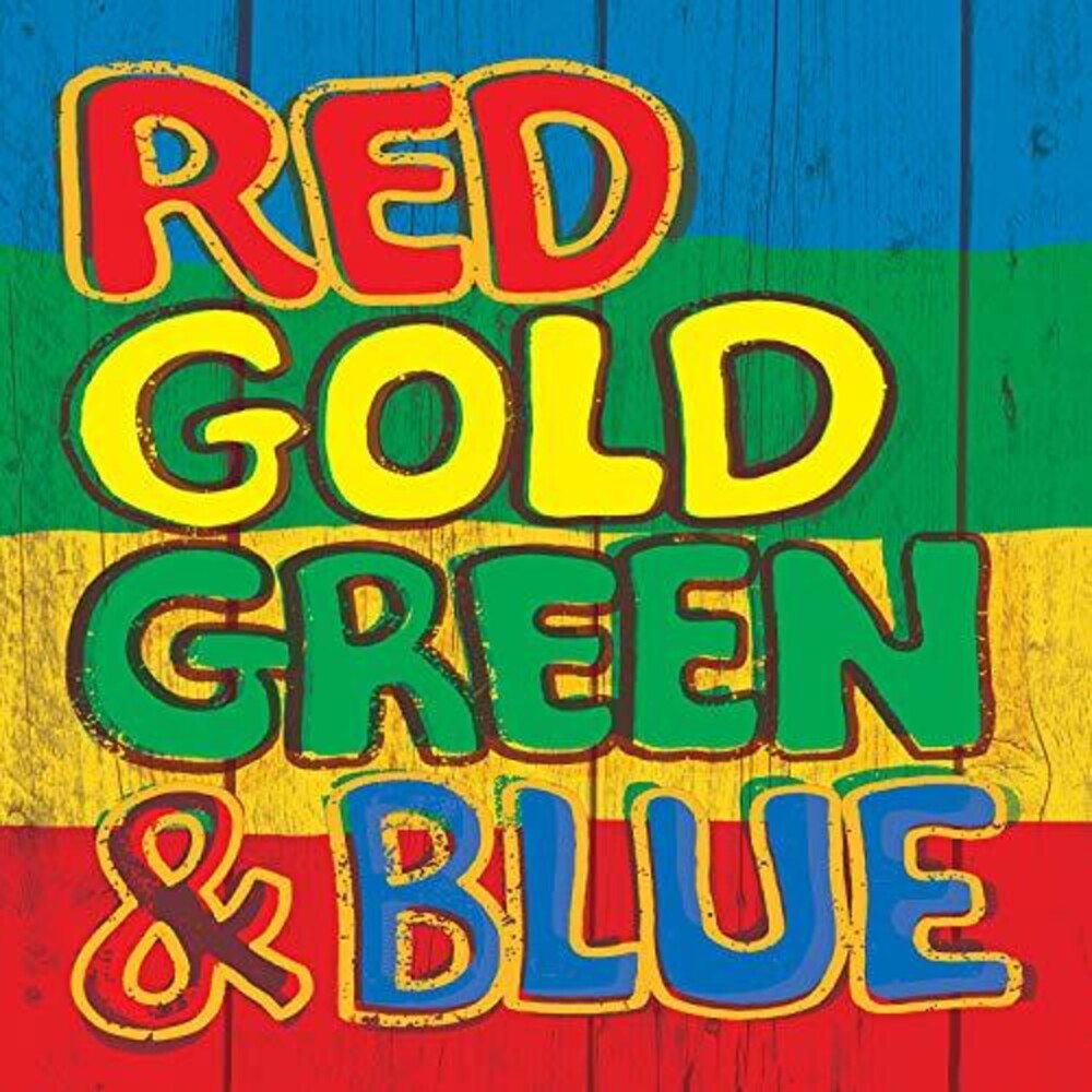the album cover for Various Artists - Red Gold Green & Blue [LP]