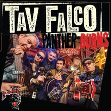 the album cover for Tav Falco's Panther Burns - Sway / Where The Rio De Rosa Flows [RSD BF 2014]