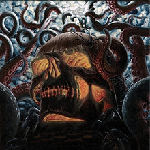 the album cover for Hands Of Orlac & Wandering Midget - Split
