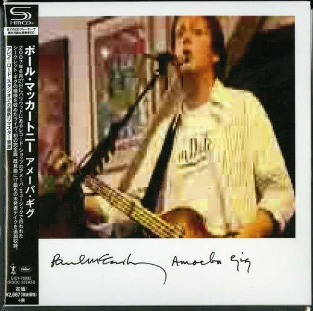 the album cover for Paul McCartney - Ameoba Gig [Import Limited Edition]