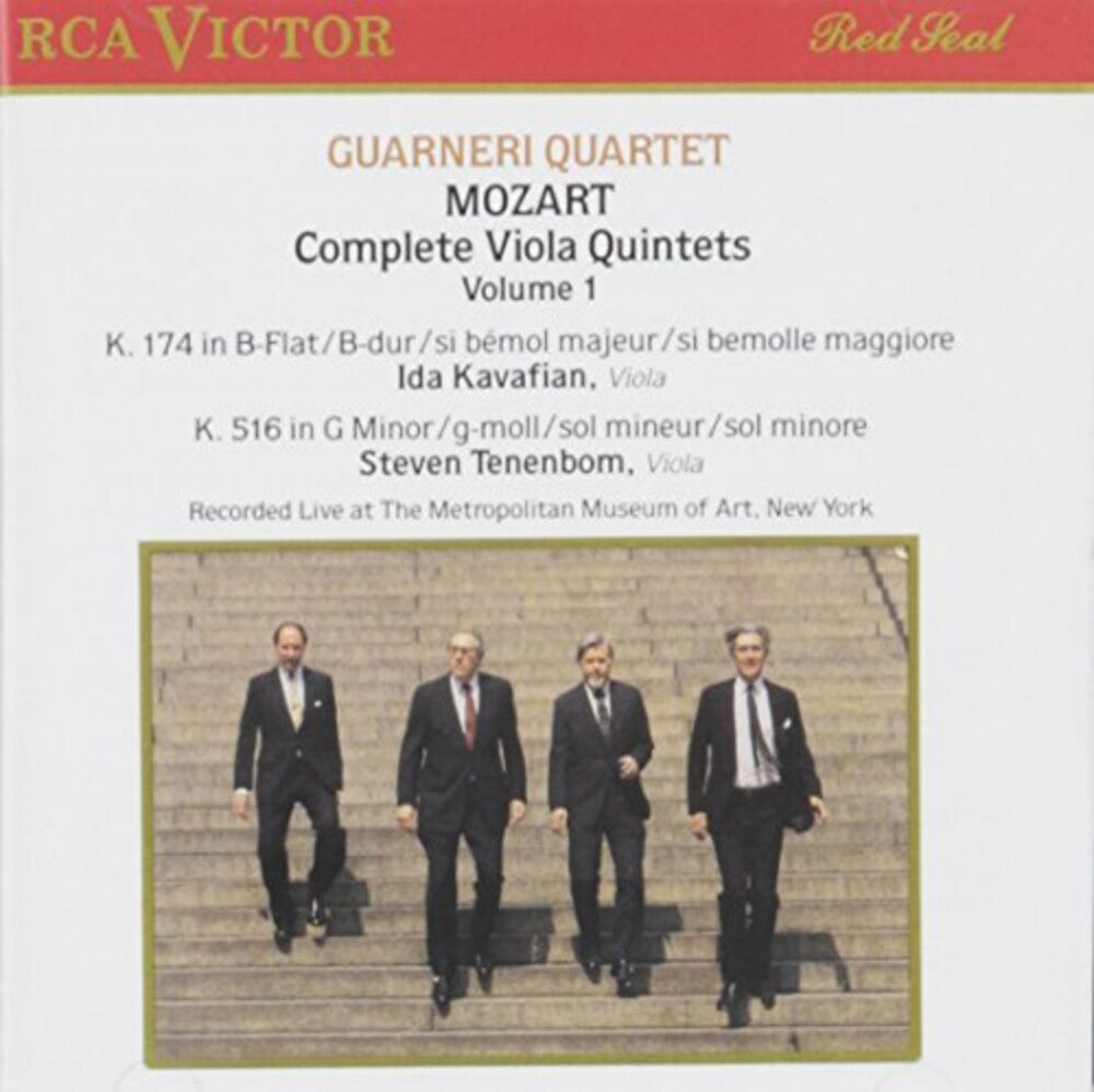 Mozart / Guarneri Quartet - Viola Quintets 1 [CD]