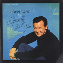 the album cover for John Gary - Sings Especially for You