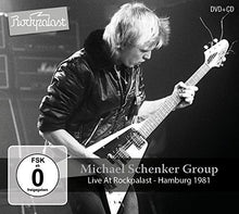 the album cover for Michael Schenker - Live At Rockpalast: Hamburg 1981
