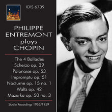the album cover for Chopin / Entremont / Ormandy - Philippe Entremont Plays Chopi