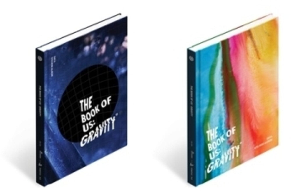 the album cover for Day6 - Book Of Us : Gravity (Random Cover) (Incl. 80pg Photobook, 2 Photocards, Postcard + Bookmark)
