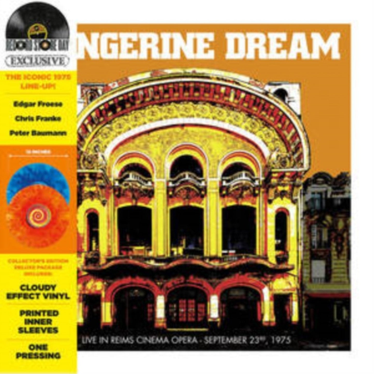 Live At Reims Cinema Opera (September 23Rd, 1975) (Deluxe/2LP/Orange & Blue Vinyl)