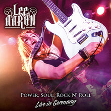 the album cover for Lee Aaron - Power, Soul, Rock N'roll - Live In Germany