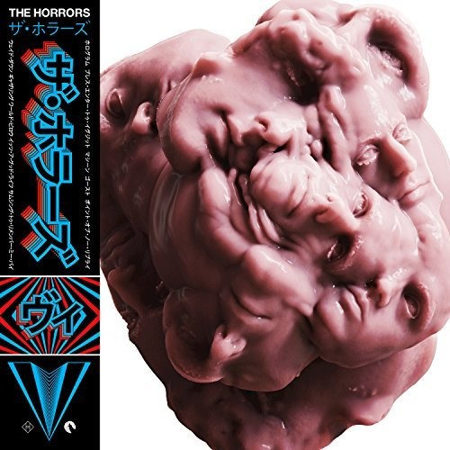 the album cover for The Horrors - V