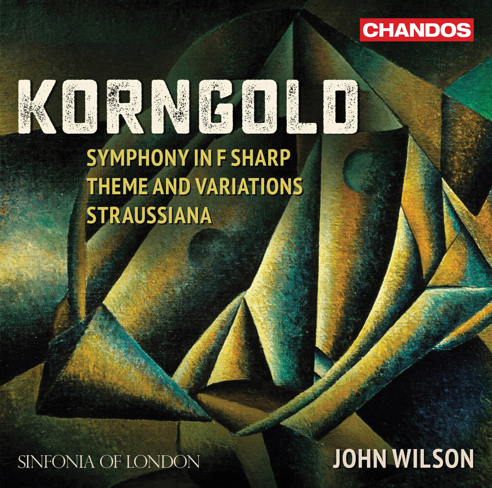 the album cover for Korngold / Sinfonia Of London / Wilson - Symphony in F Sharp