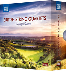 the album cover for British String Quartets / Various Box - British String Quartets