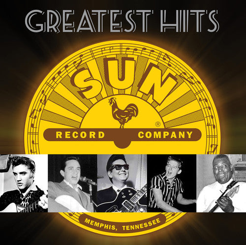 the album cover for Sun Records Greatest Hits / Various Ogv Dlcd - Sun Records' Greatest Hits / Various [180 Gram] [Download Included]
