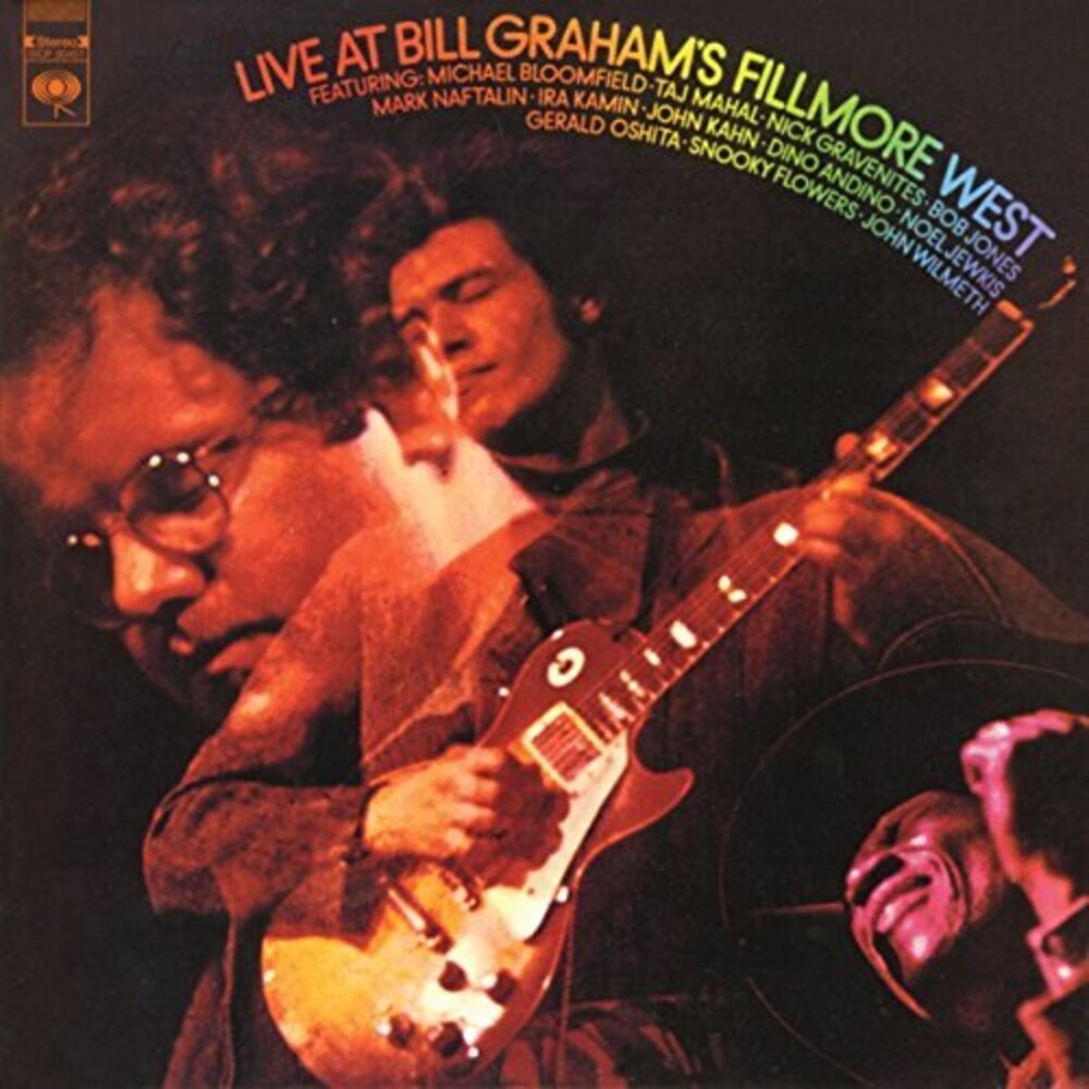 the album cover for Mike Bloomfield - Live At Bill Grahams Fillmore (Uk)