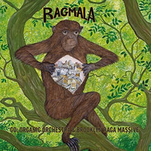 the album cover for Go Organic Orchestra & Brooklyn Raga Massive - Ragmala: A Garland Of Ragas