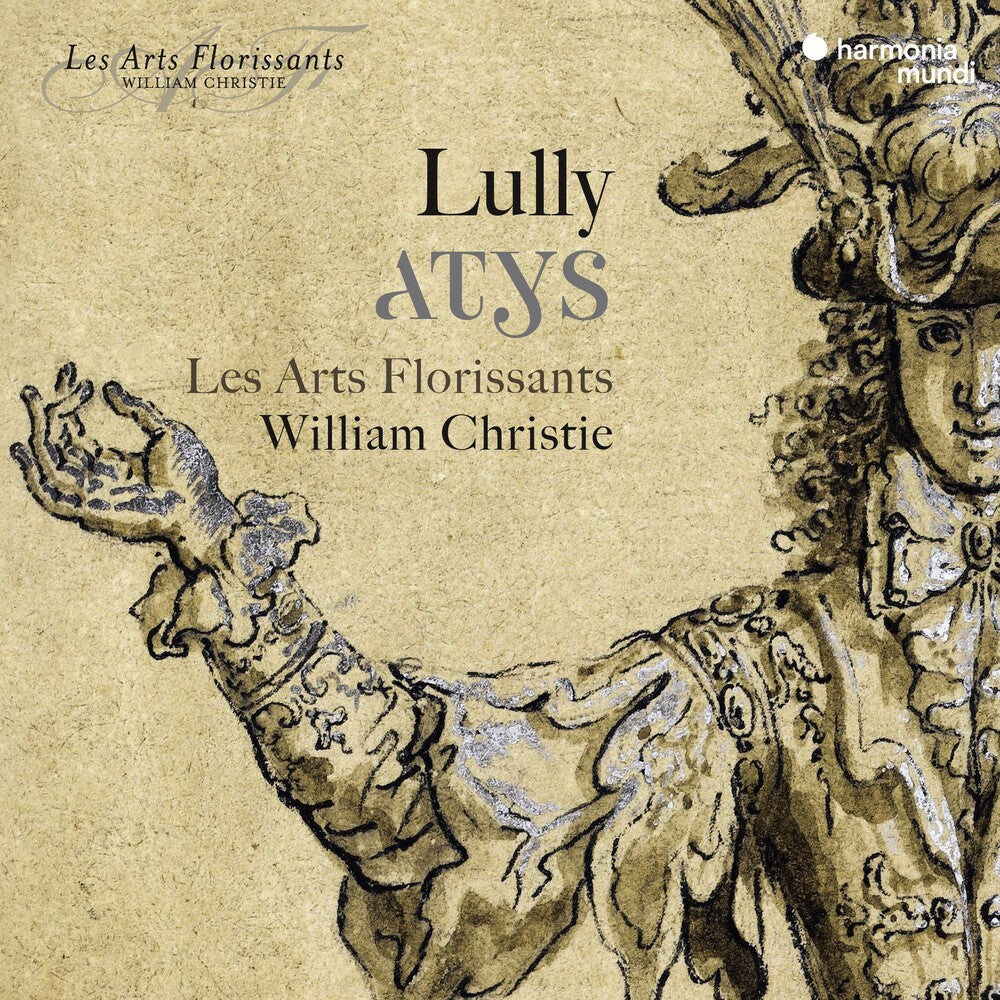 the album cover for Les Arts Florissants / William Christie - Lully: Atys
